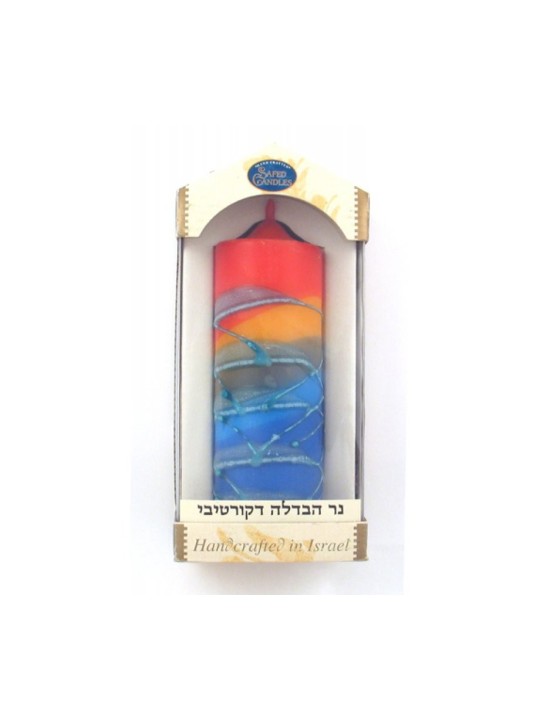 עמוד דקורטיבי בעבודת יד נר הבדלה... | נרות הבדלה